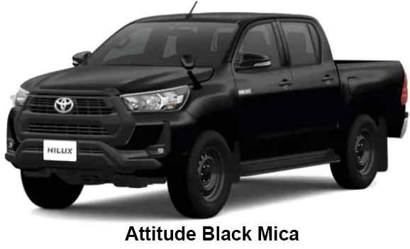 Toyota Hilux Color: Attitude Black Mica Toyota Hilux Color: Attitude Black Mica