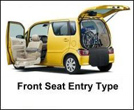 SUZUKI FRONT SEAT ACCESSIBLE CAR FOR HANDICAP PERSON