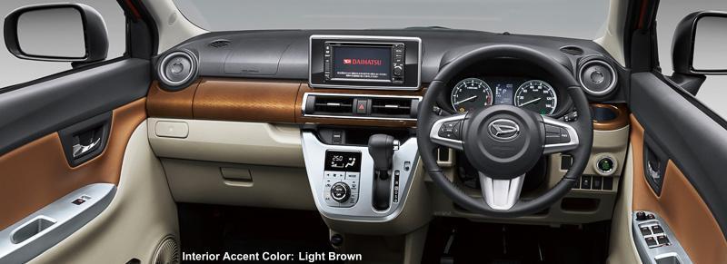 New Daihatsu Cast Style photo: Cockpit picture (Light Brown)