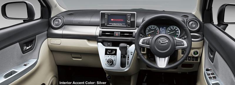 New Daihatsu Cast Style photo: Cockpit picture (Silver)