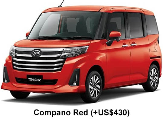 Daihatsu Thor Custom Color: Compano Red