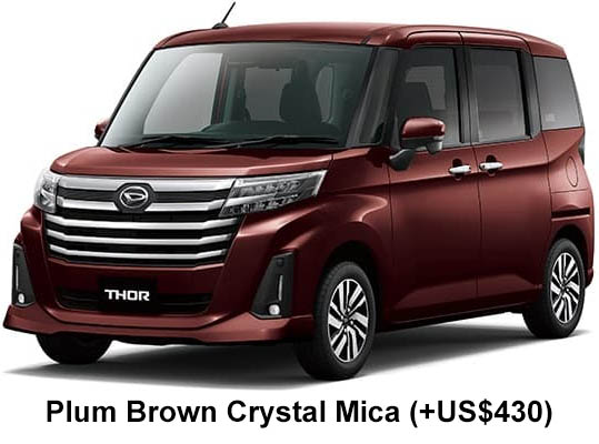 Daihatsu Thor Custom Color: Plum Brown Crystal Mica