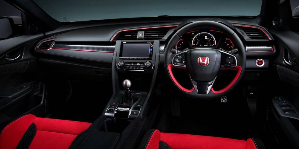 New Honda Civic Type R photo: Cockpit view