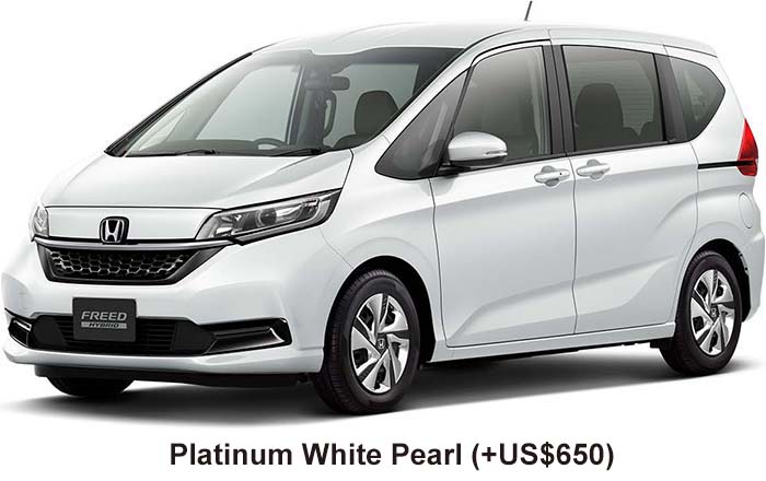 Honda Freed Color: Platinium White Pearl