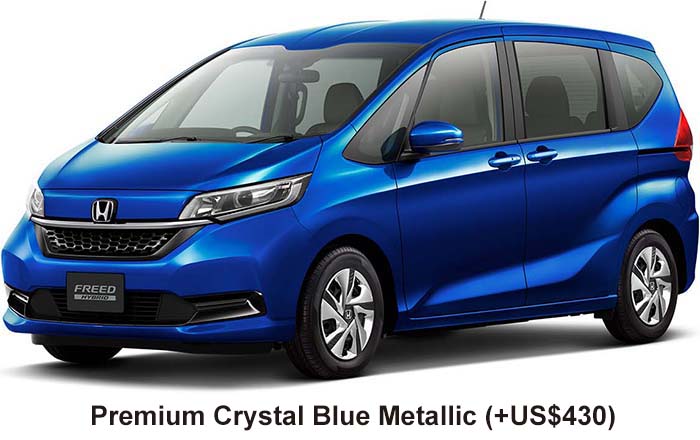 Honda Freed Color: Premium Crystal Blue Metallic