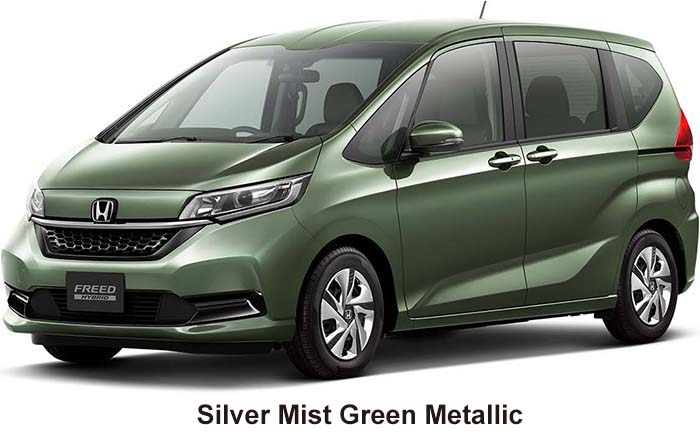 Honda Freed Color: Silver Mist Green Metallic