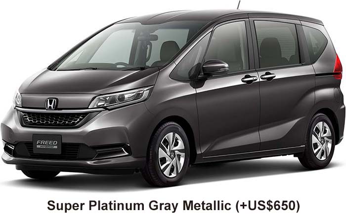 Honda Freed Color: Super Platinium Gray Metallic