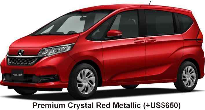 Honda Freed Color: Premium Crystal Red Metallic