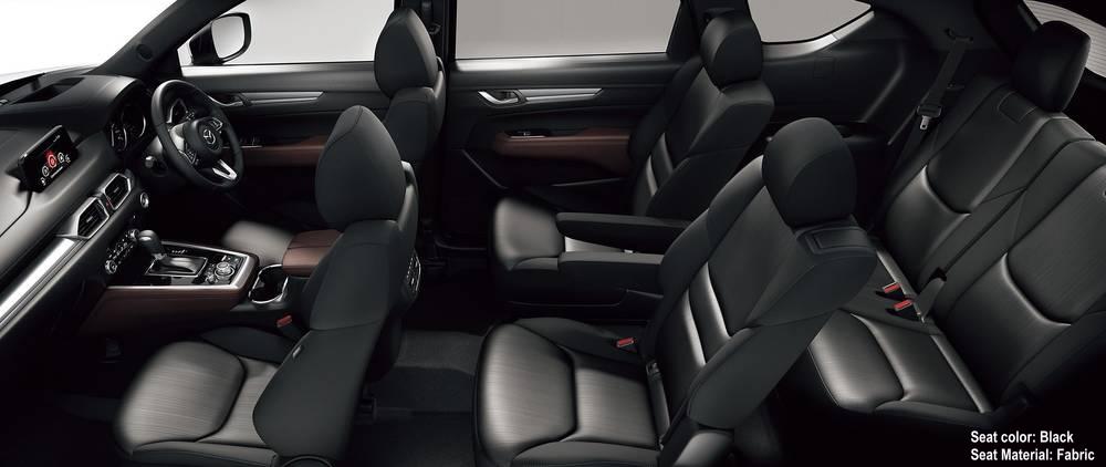 New Mazda CX-8 Interior picture, CX8 Inside view photo and Seats image