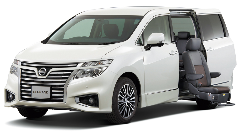 Nissan Elgrand Handicapped Car Middle Seat Lift Up Type