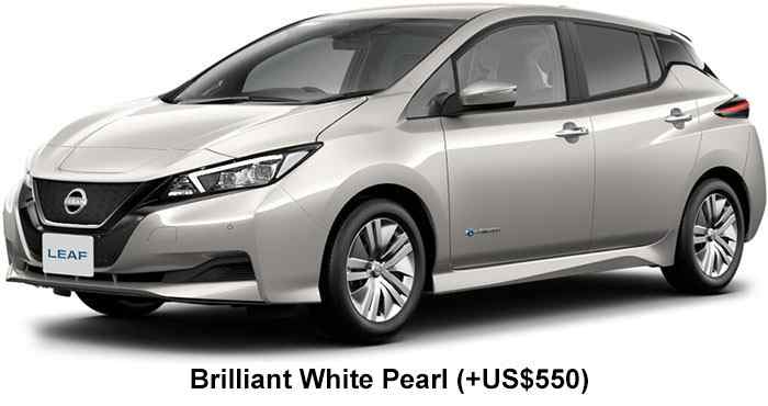 Nissan Leaf Color: Brilliant White Pearl