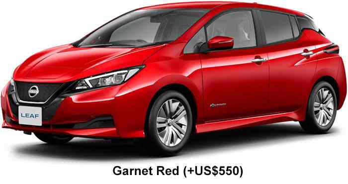 Nissan Leaf Color: Garnet Red