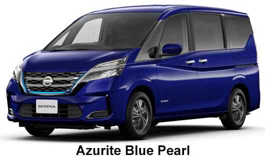 Nissan Serena e-power Color: Azulite Blue