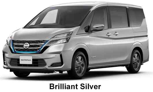 Nissan Serena e-power Color: Brilliant Silver