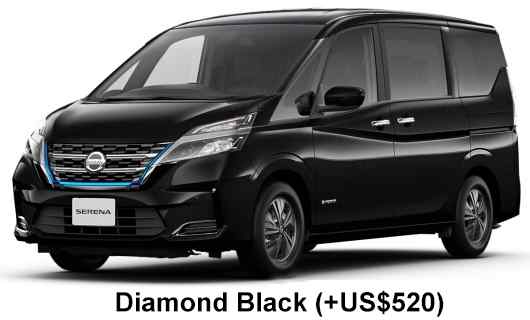 Nissan Serena e-power Color: Diamond Black