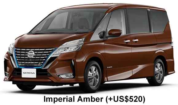 Nissan Serena e-power Highway Star Color: Imperial Amber