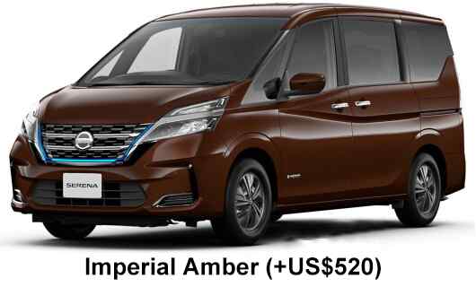 Nissan Serena epower Color: Imperial Amber