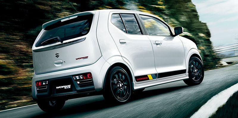 New Suzuki Alto Works photo: Back view