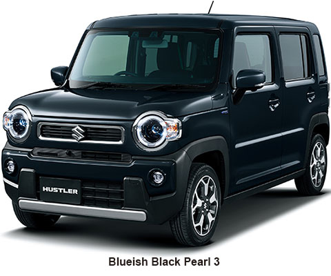 Suzuki Hustler Hybrid Color: Blueish Black Pearl 3