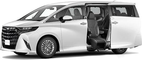 New Toyota Alphard Welcab: Side Liftup Type