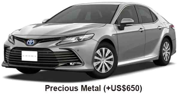 New Toyota Camry Body colors photo, Camry Hybrid Exterior colour ...