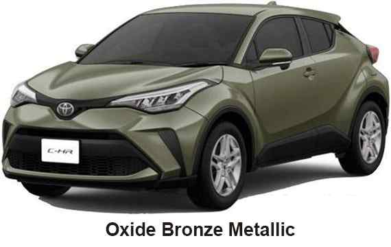 Toyota C-HR Color: Oxide Bronze Metallic