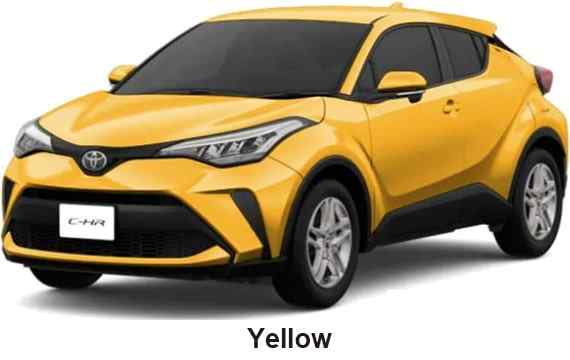 Toyota C-HR Color: Yellow