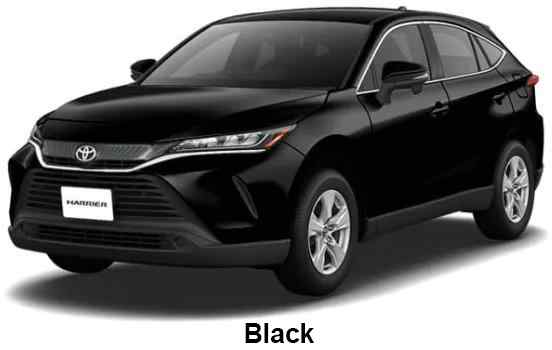 Toyota Harrier Hybrid Color: Black