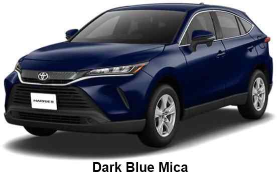 Toyota Harrier Hybrid Color: Dark Blue Mica