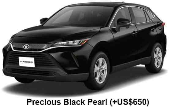 Toyota Harrier Hybrid Color: Precious Black Pearl