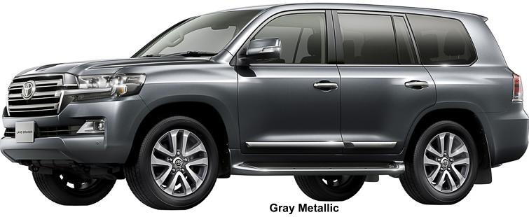 New Toyota Land Cruiser-200 Body color: Gray Metallic