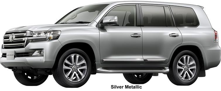 New Toyota Land Cruiser-200 Body color: Silver Metallic