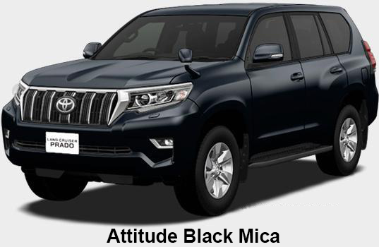 Toyota Land Cruiser Prado Color: Attitude Black Mica