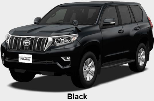 Toyota Land Cruiser Prado Color: Black