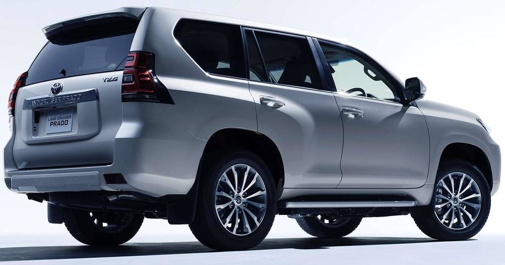 New Toyota Land Cruiser Prado picture: Back view