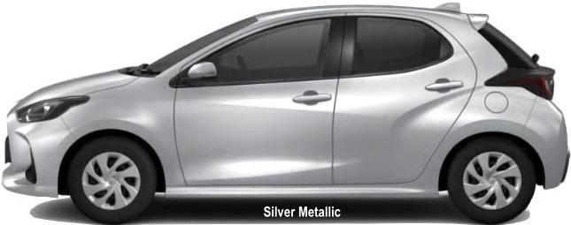 New Toyota Yaris body color: SILVER METALLIC