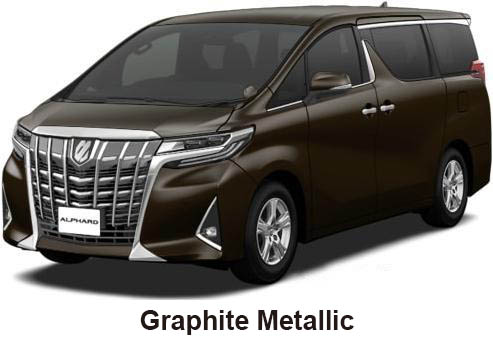 Toyota Alphard Hybrid Color: Graphite Metallic