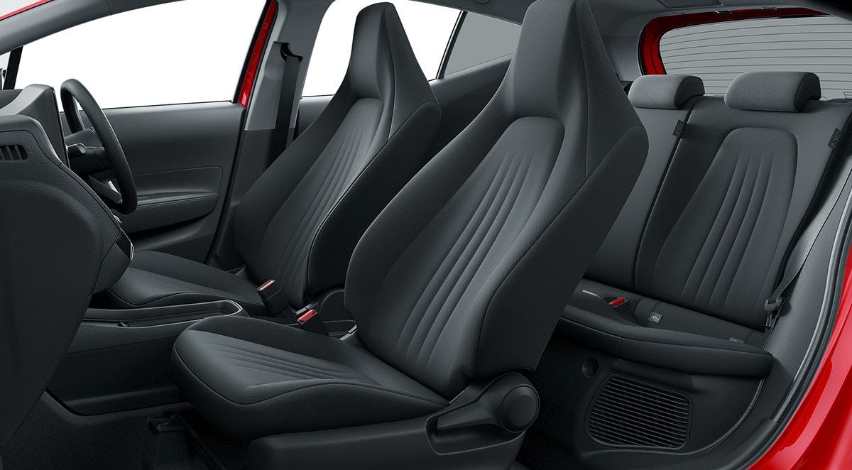 New Toyota Aqua photo: Interior (Natural Gray)