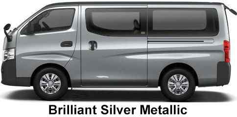 silver nissan van