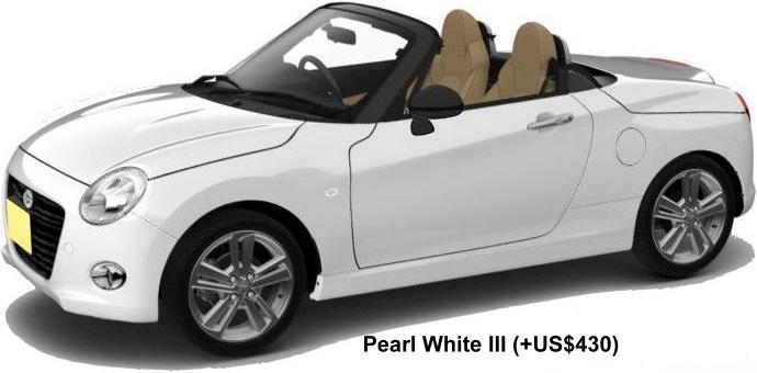 Daihatsu Copen Cero Color: Pearl White lll