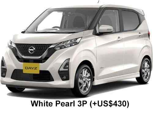 Nissan Days Highwaystar Color: White Pearl