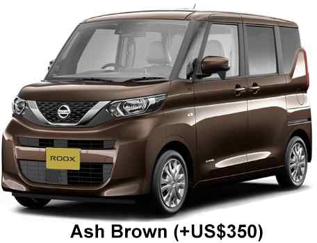 Nissan Dayz roox Color:  Ash Brown