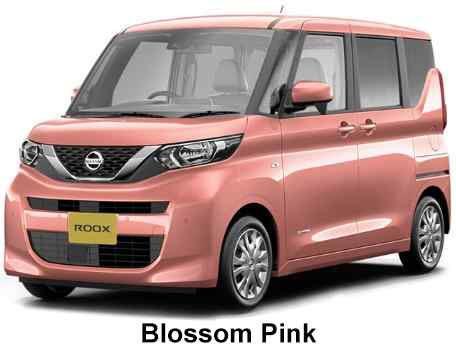 Nissan Dayz roox Color:  Blossom Pink