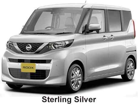 Nissan Dayz roox Color:  Sterling Silver