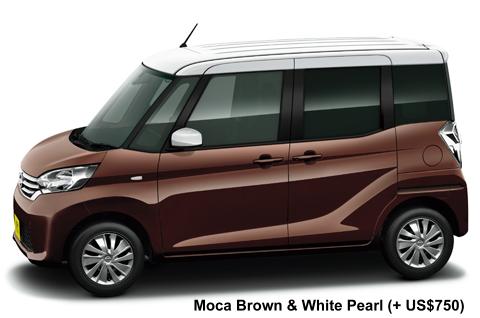 Moca Brown & White Pearl (+ US$750)