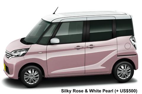 Silky Rose & White Pearl (+ US$500)