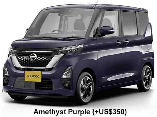 Nissan Dayz Roox Highway Star Color: Amethyst Purple