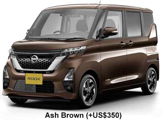 Nissan Dayz Roox Highway Star Color: Ash Brown