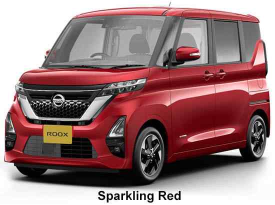 Nissan Dayz Roox Highway Star Color: Sparkling Red