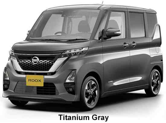 Nissan Dayz Roox Highway Star Color: Titanium Gray